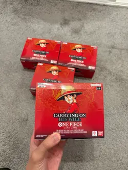 One Piece OP13 Booster Box English - No Seal - Packs Untouched - Image 1