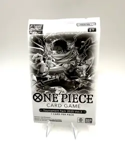 One Piece TCG - Tournament Pack 2025 Vol 3 - Sealed Promo - Image 1