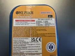 Sabo One Piece Tin Pack Set Vol. 2 New Sealed Bandai TCG - Image 3