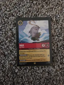 Maui - Half-Shark 124/204 Azurite Sea Legendary Ruby Disney Lorcana - Image 1