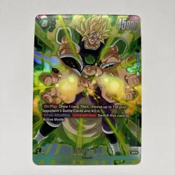 Broly:BR Starter Deck 3 Alternate Art SR Foil Card Dragon Ball Super ccg - Image 2