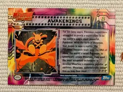 Awakenings #2 Topps Pokemon The First Movie Mewtwo Strikes Back Card LP+ - Image 2