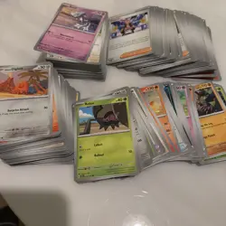 375+ Cards Pokemon Surging Sparks Bulk Bundle ALL Commons Included - Image 1