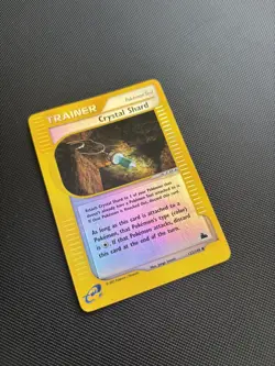 Pokemon Card Skyridge Set Reverse Holo Crystal Shard 122/144 - Image 3