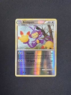 Pokemon Card Triumphant Ambipom 13/102 Reverse Holo - Image 1