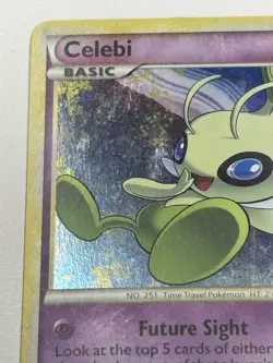 Pokemon Card - Celebi Triumphant 3/102 Holo Rare LP - Image 5