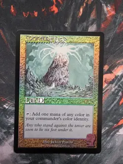 Command Tower (1666) (Rainbow Foil) -Foil Near Mint MTG Secret Lair - Image 1