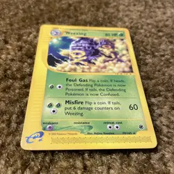 Weezing 70/165 Rare Expedition Pokemon Card - Image 3
