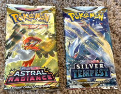 Pokemon Card lot Packs of Cards and loose As Shown in Pictures - Image 3