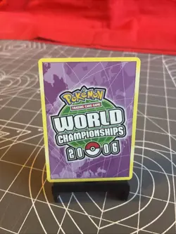 2006 Pokemon World Championships Vaporeon ex 110/113 Card NM - Image 2