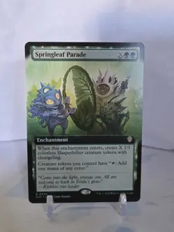 Springleaf Parade (Extended Art) Commander: Lorwyn Eclipsed Regular - Image 1