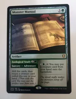 Monster Manual - Commander Legends: Battle for Baldur's Gate Regular Magic LP - Image 1