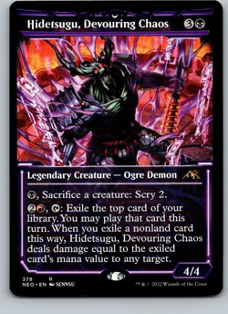 Hidetsugu, Devouring Chaos NEO #378 MTG - Image 1