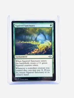 Magic The Gathering, Squirrel Sanctuary, Modern Horizons 2, MT/NM - Image 1