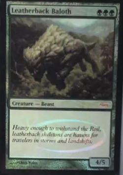 Leatherback Baloth - WPN & Gateway Promos: #37, MTG - Foil Lp C250 - Image 1