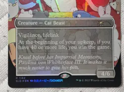 MTG Secret Lair Felidar Sovereign #1182 -SLD Look at the Kitties RARE NM Foil - Image 2