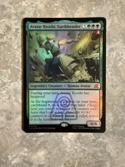 Avatar Kyoshi, Earthbender Avatar: The Last Airbender Foil NM - Image 1