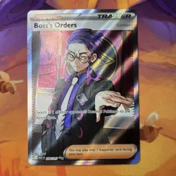 Pokemon Boss's Orders 256/217 Ascended Heros Full Art Trainer - 2026 MINT/NM - Image 1