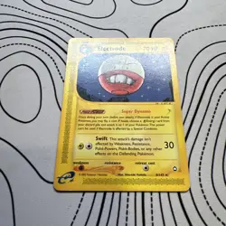 Pokemon TCG Electrode 8/147 Non Holo Rare Aquapolis LP - Image 2