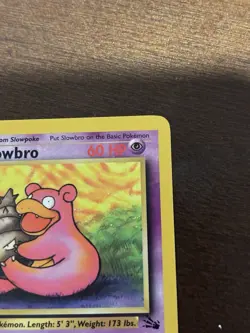 Pokemon TCG Slowbro Fossil 43/62 1st Edition Uncommon Stage 1 60 HP Regular 1999 - Image 5