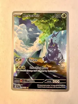 Heracross 194/193 Paldea Evolved Illustration Rare - Pokemon TCG - NM - Image 1