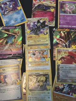 Pokemon TCG: SWSH 13 Card Celebrations 25th Anniversary Lot - Image 1
