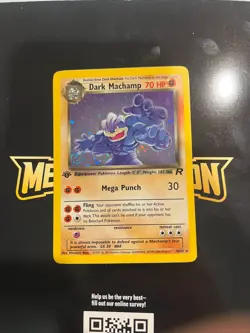 Dark Machamp Holo 10/82 - Pokemon Team Rocket - Image 1