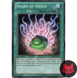 Yugioh Shard of Greed YSYR-EN037 Common 1st Edition LP - Image 1