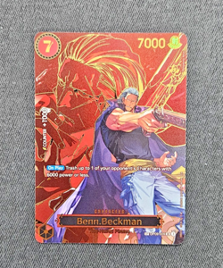 Benn.Beckman SP OP13 OP09-009 Carrying On His Will English One Piece TCG - Image 2