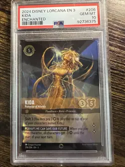 Disney Lorcana Into the Inklands Kida Enchanted PSA 10 - Image 1