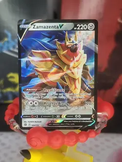 Zamazenta V Card Lot x4 Pokemon TCG NM - Image 2