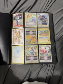 Pokemon And Baseball Cards Mixed Lot Binder - Image 3