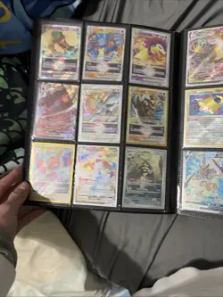 Pokemon And Baseball Cards Mixed Lot Binder - Image 4