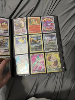 Pokemon And Baseball Cards Mixed Lot Binder - Image 5