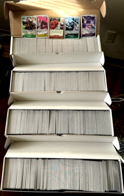 One Piece TCG English Bulk C/UC/R/L Rarities Included! Approximately 3500 Cards! - Image 1