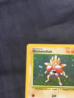 Pokemon Cards: Base Set 2 Rare Holo: Hitmonchan 8/130 - Image 3