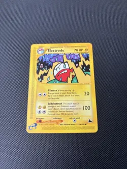 Pokemon Card Skyridge Electrode 36/144 E Series Pokemon TCG - Image 2