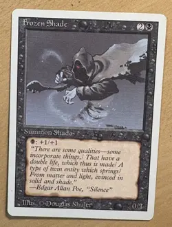 MTG Frozen Shade Card, Revised Edition - Image 1