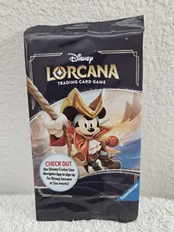 DCL Disney Lorcana TCG Treasure Cruise Line Set of 4 Rare Exclusive Promo Cards - Image 3