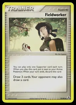 Pokemon Card - Fieldworker Legend Maker 73/92 Uncommon - Image 1