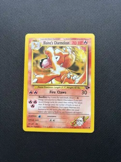 Pokemon Card Gym Challenge Blaine's Charmeleon 31/132 WOTC - Image 1