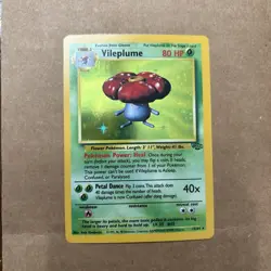 Vileplume - 15/64 - Pokemon Jungle Unlimited Holo Rare Card WOTC LP - Image 1