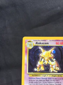 Pokemon Cards: Base Set 2 Rare Holo: Alakazam 1/130 - Image 3