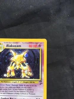 Pokemon Cards: Base Set 2 Rare Holo: Alakazam 1/130 - Image 4