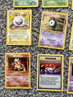 Vintage Lot Of Pokemon 1st Edition Base Set Gym Hero’s 16 Cards - Image 4