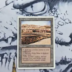 MTG - Strip Mine - 4th Edition - NM - Image 1