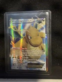 Pokemon TCG Dragonite EX Full Art Holo Ultra Rare Card 108/111, XY-Furious Fists - Image 1