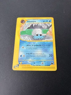 Pokemon Card Skyridge Omanyte 41/144 E Series Pokemon TCG - Image 3