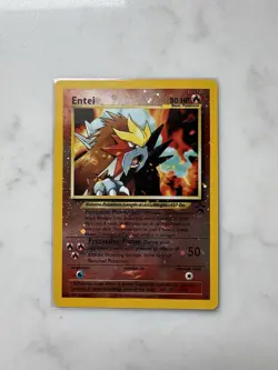 Pokemon TCG Entei Black Star Promos Holo Card 34 Wizards Black Star Promos NM+ - Image 3