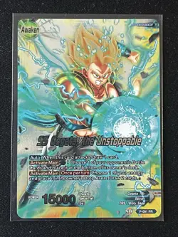 Dragon Ball Super Card Game SS Gogeta the Unstoppable Promo Foil Card P-091 - Image 1